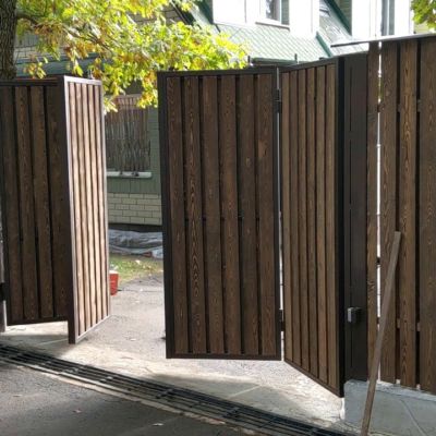Купите и Закажите Ворота Гармошка: Лучшая Цена от 46541 руб, Установка под Ключ и Доставка в чайковском и по Области